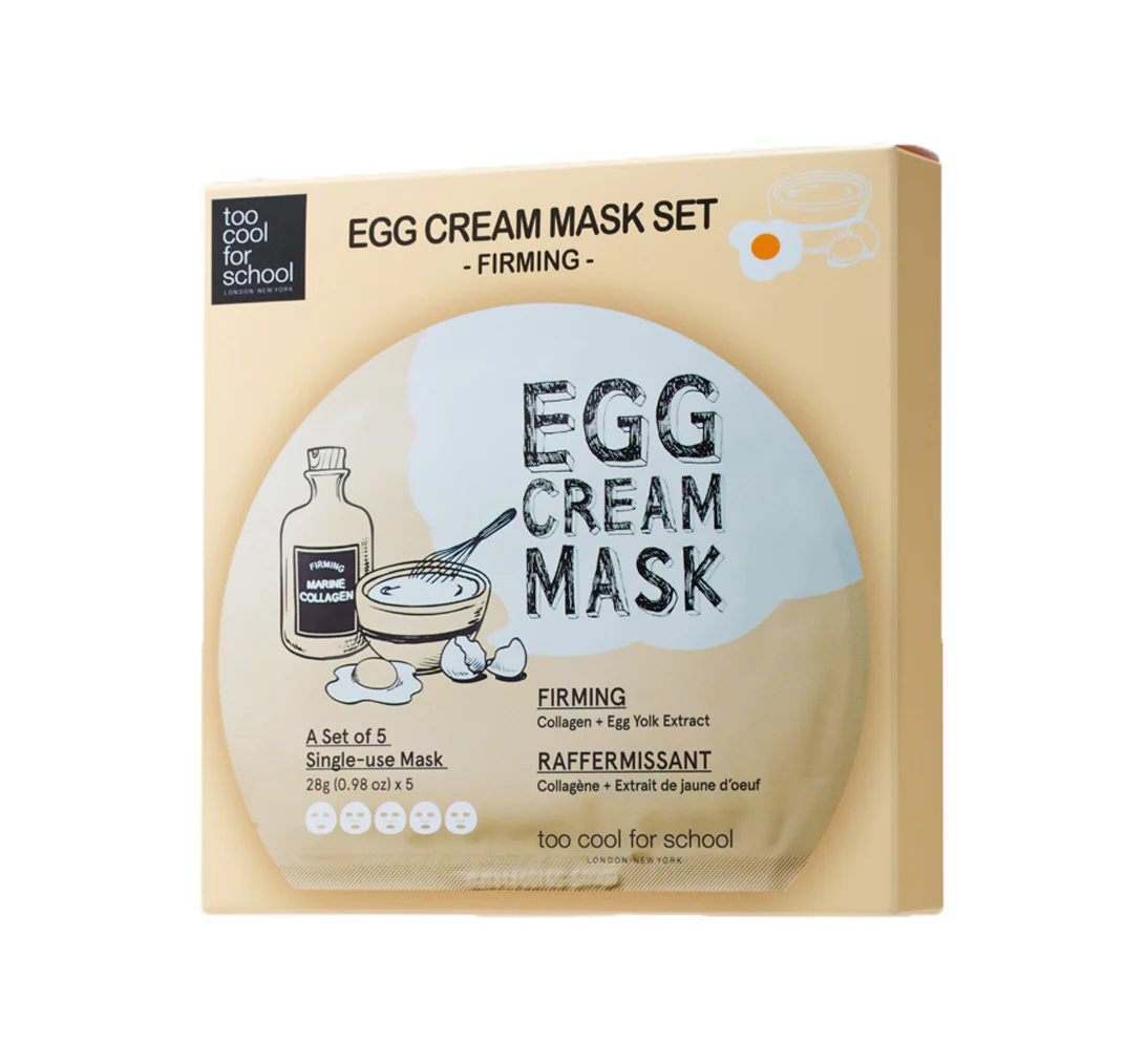 Egg Cream Mask Set (5 sheets) - Image 10