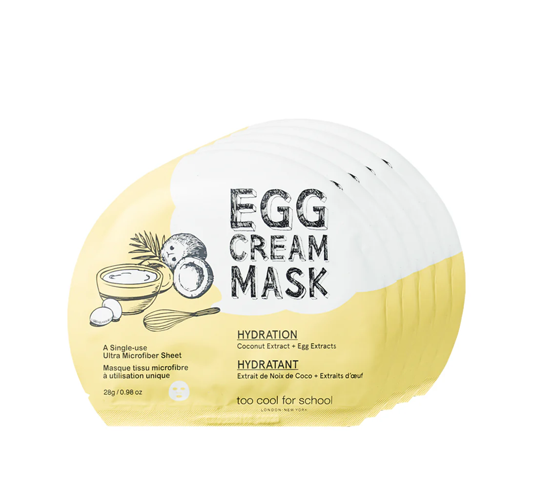 Egg Cream Mask Set (5 sheets) - Image 3